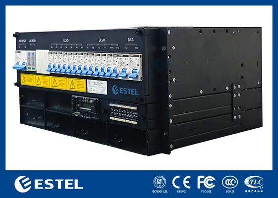 電気通信電源システム IP65 18kW 300A リクティファイヤーを持つ屋外電源室
