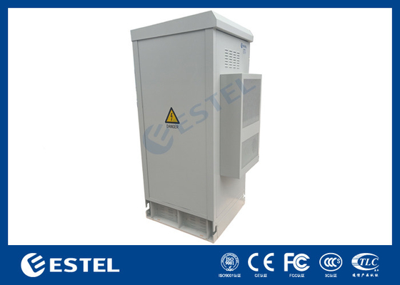 32U IP55 電力配送とモニタリングシステムを持つ屋外統合電源キャビネット