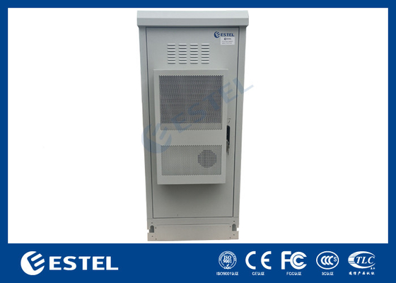 32U IP55 電力配送とモニタリングシステムを持つ屋外統合電源キャビネット