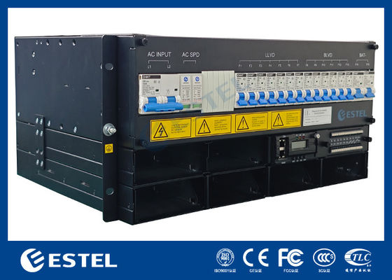 ESTEL ET48300 M5E65A コンパクトなデザインと高電力密度で屋外通信キャビネットのための完璧な5U埋め込み電力システム