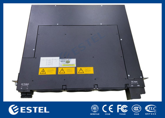 -48VDCから220VAC 1U コンパクト高さインバーター DCからAC電源 電気通信電力システム