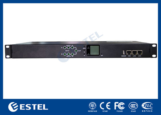 200-240VAC 2x16A デュアル入力 スイッチド ラック PDU、KN-1 保護モニタリング