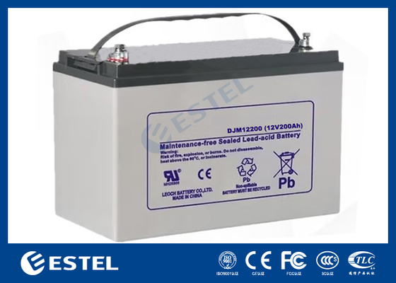 ESTEL DJM12200 12V 200Ah 高容量鉛蓄電池 通信およびエネルギー貯蔵システム向け工業グレード電源ソリューション