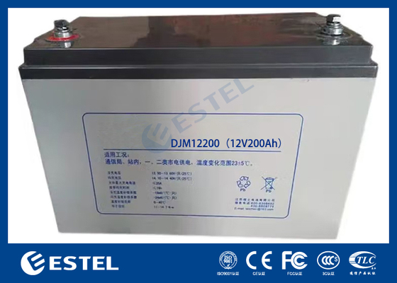 ESTEL DJM12200 12V 200Ah 高容量鉛蓄電池 通信およびエネルギー貯蔵システム向け工業グレード電源ソリューション