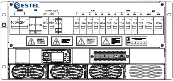 4-12kW 5U サブラック直流電源システム 工業用 ET48200-003