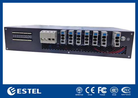 -48VDC Telecom Power System with 9kW Power Capacity and Remote Control and Monitoring Functions
