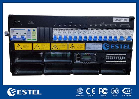 12kW 200A整流器搭載 IP65屋外型通信電源システムエンクロージャ