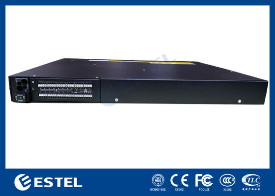 標準19インチ幅、柔軟なネットワーキングのための複数の通信ポートを備えた、テレコム電源システム8kW 1Uサブラック