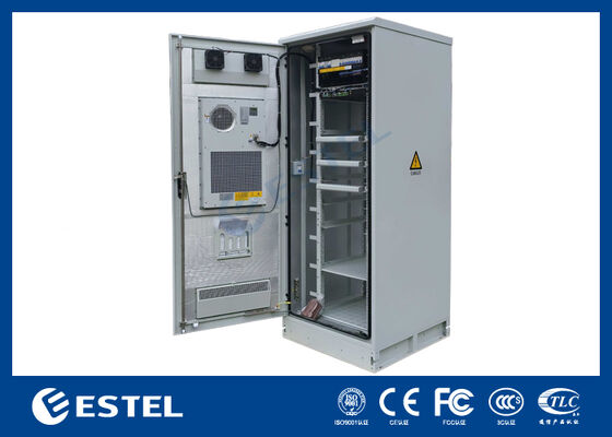 24kW Telecom Rectifier Power in Temperature Controlled IP65 Outdoor 38U Enclosure