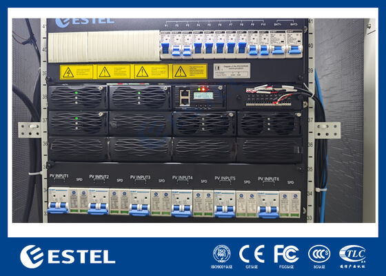 96% 高効率 12U ハイブリッド電源整流システム RS485通信