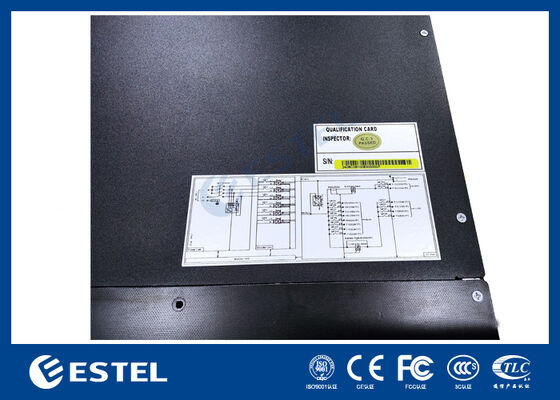 通信ネットワークおよび通信インフラストラクチャ向けの7UコンパクトDC電源システム 6kW出力 統合制御および電力変換