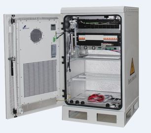 防錆粉体塗装屋外壁掛けキャビネット、キャビネットロック、盗難防止三点ロック付き