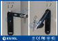 熱絶縁材屋外データ キャビネットはSteeの床の台紙IP55サポート南京錠に電流を通した